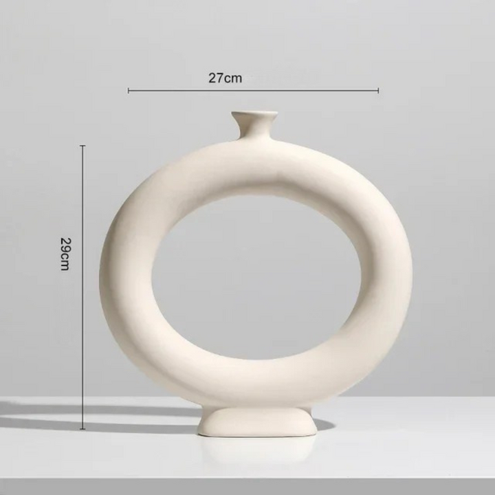 Petit Vase Pampa Soliflore Scandinave | Céramique Élégante