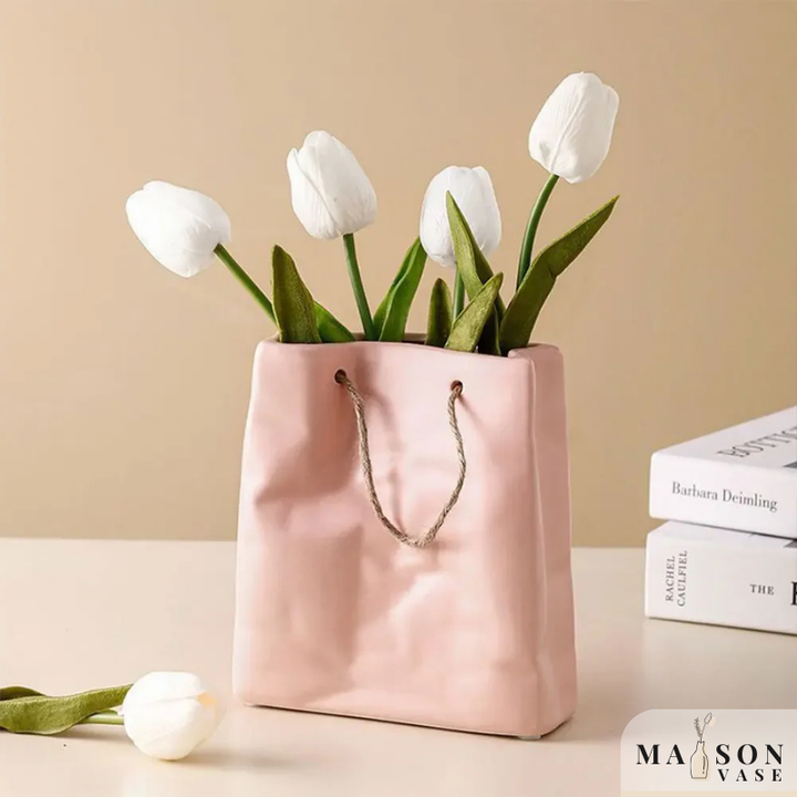 Petit Vase en Céramique | Sac à Main