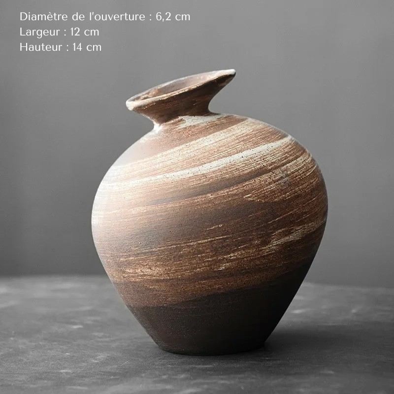 Vase à Fleurs Vintage Japonais