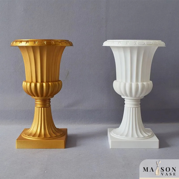 Vase Medicis Blanc Décoratif Au Style Européen