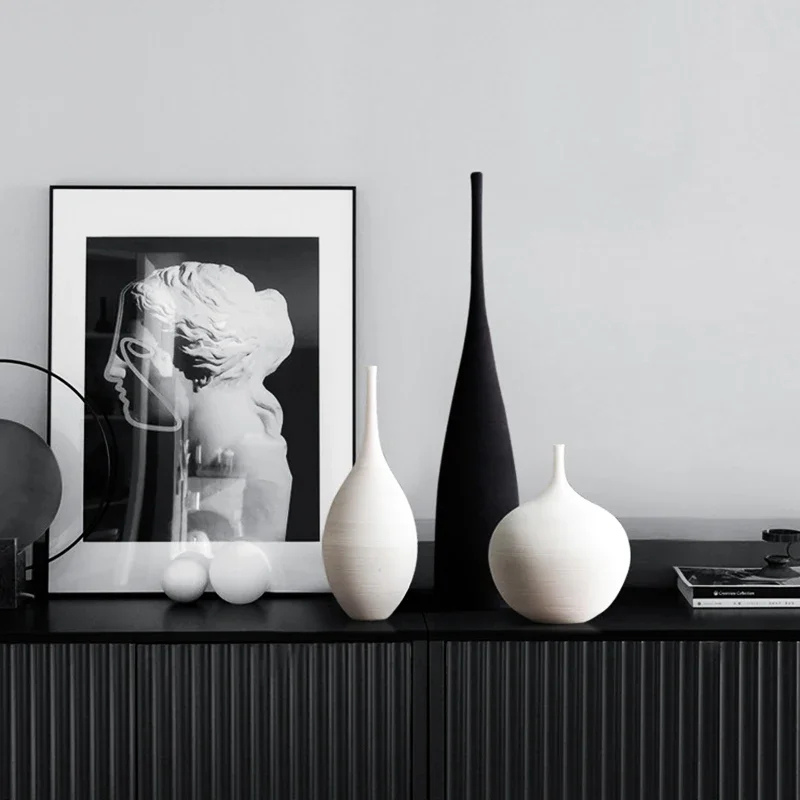 Vase en Céramique Minimaliste | Design Moderne Fait à la Main