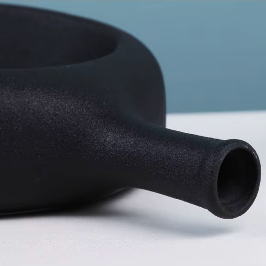 Vase Creux en Céramique | Design Scandinave et Art Moderne