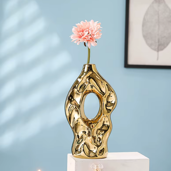 Vase à Fleurs en Céramique Design et Moderne
