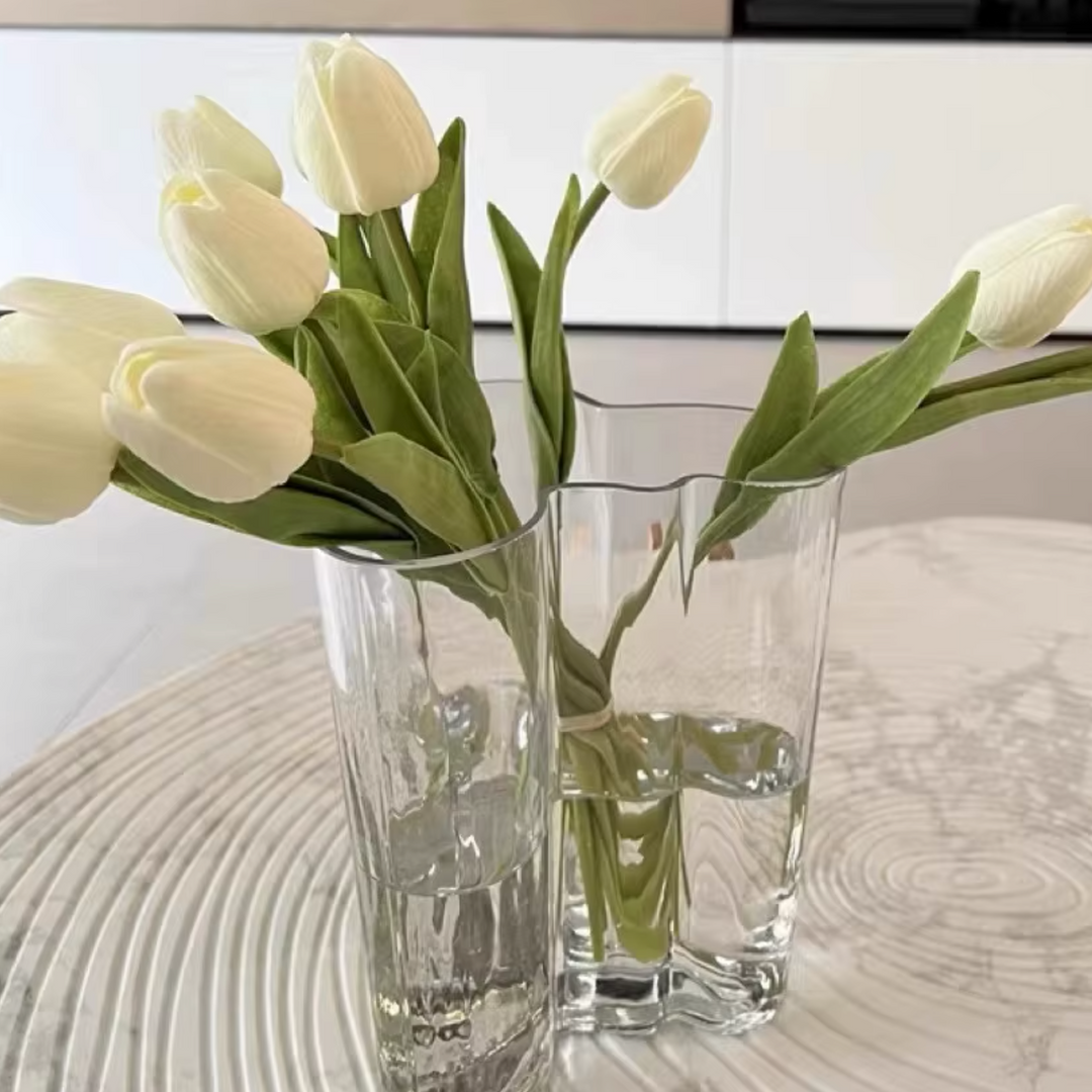 Vase en Verre Luxueux | Moderne et Décoratif