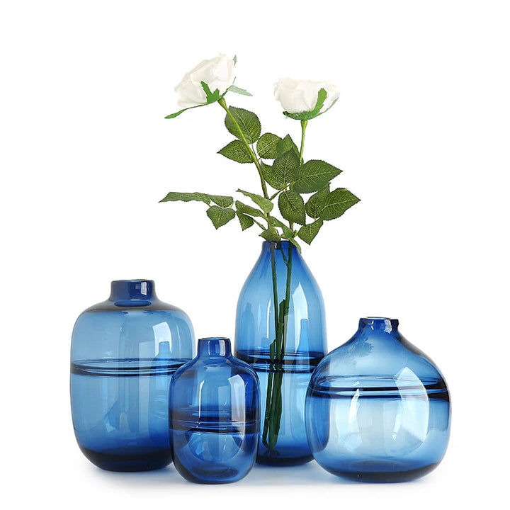 Vase à Fleurs en Verre Transparent | Design Moderne et Élégant