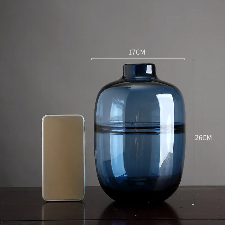 Vase à Fleurs en Verre Transparent | Design Moderne et Élégant