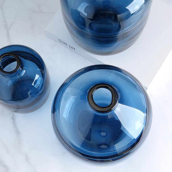 Vase à Fleurs en Verre Transparent | Design Moderne et Élégant