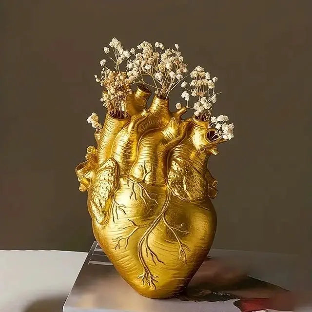 Petit Vase en Forme de Coeur | Moderne et Décoratif