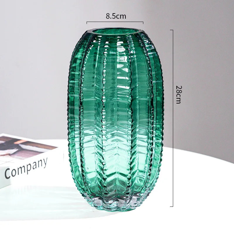 Vase en Verre Haut de Gamme | Éclat Luxueux et Design Moderne