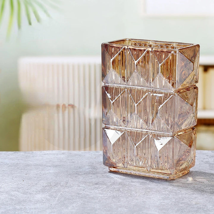 Vase en Verre Élégant | Design Artistique Décoratif et Moderne