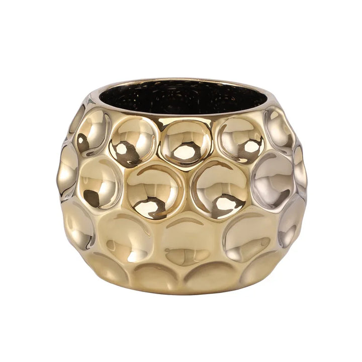 Petit Vase Doré | Design Européen et Décoratif