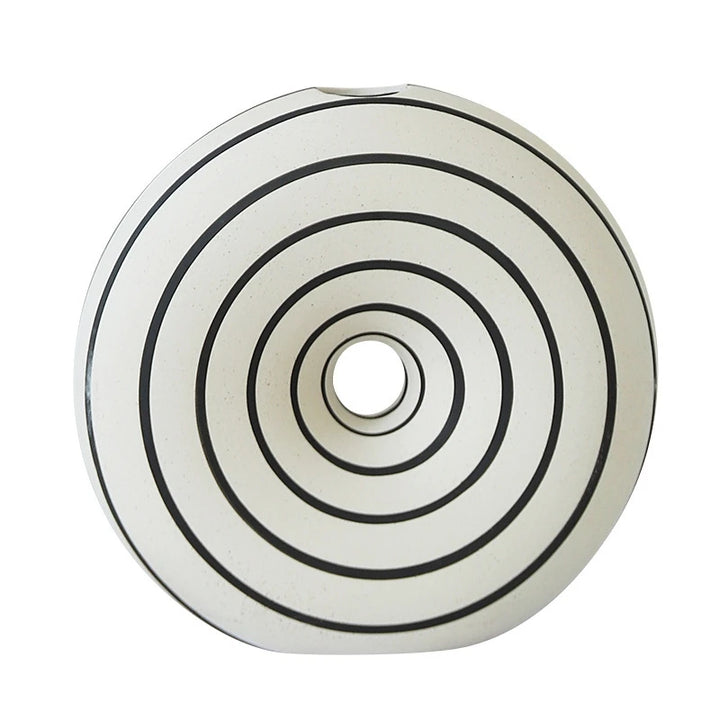 Vase Soliflore Pampa Blanc Zèbre