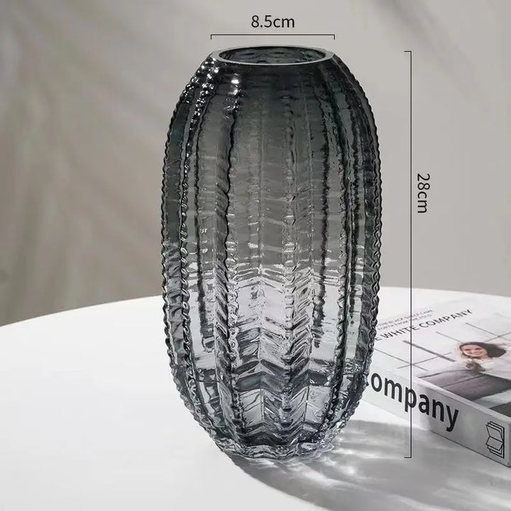 Vase en Verre Haut de Gamme | Éclat Luxueux et Design Moderne