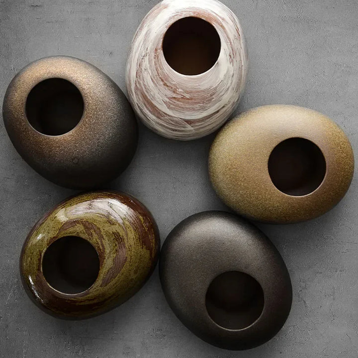 Vase à Fleurs Vintage Japonais