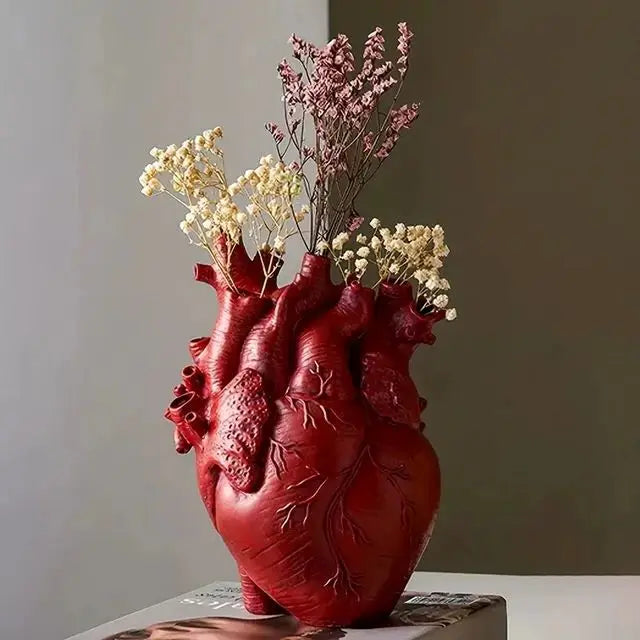 Petit Vase en Forme de Coeur | Moderne et Décoratif