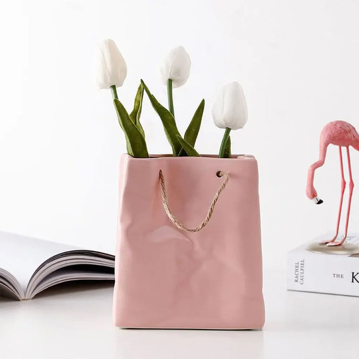 Petit Vase en Céramique | Sac à Main