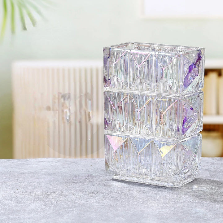 Vase en Verre Élégant | Design Artistique Décoratif et Moderne