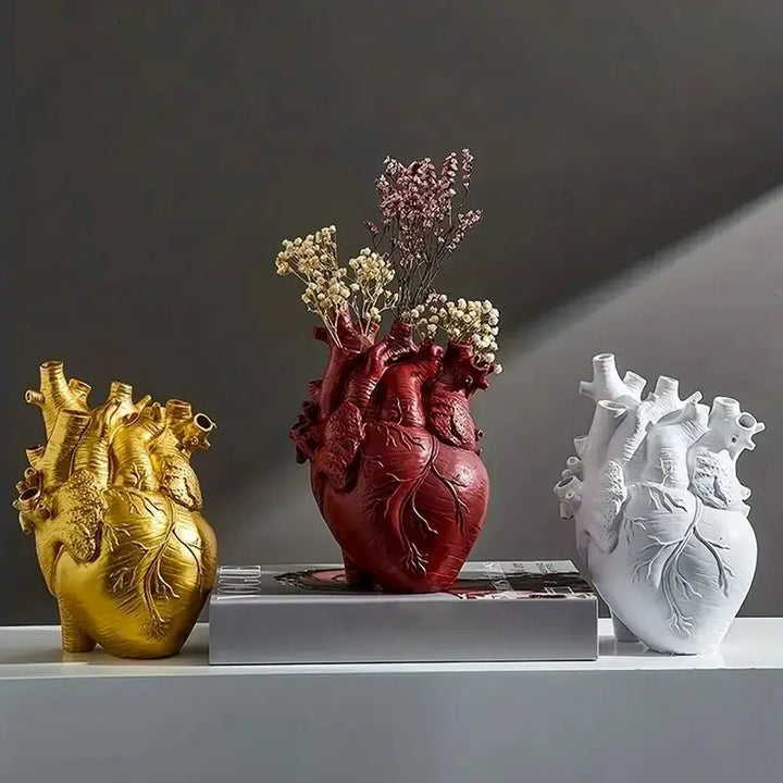 Petit Vase en Forme de Coeur | Moderne et Décoratif