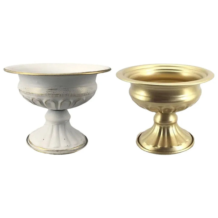 Vase Médicis Petit Format | Style Baroque Antique | Métal 3 Coloris
