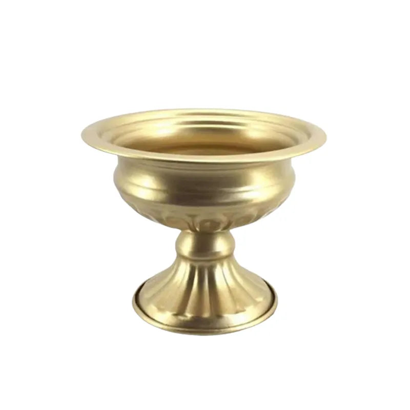 Vase Médicis Petit Format | Style Baroque Antique | Métal 3 Coloris