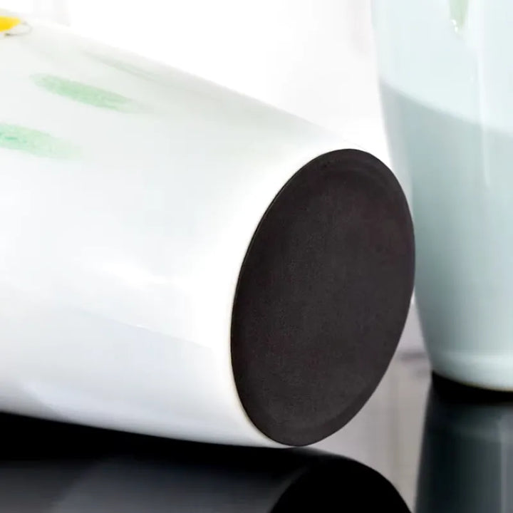 Grand Vase à Fleurs Blanc au Style Européen | Décoratif, Moderne et Luxueux - Maison Vase
