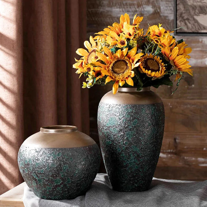 Grand Vase à Fleurs Chinois | Céramique de Luxe - Maison Vase