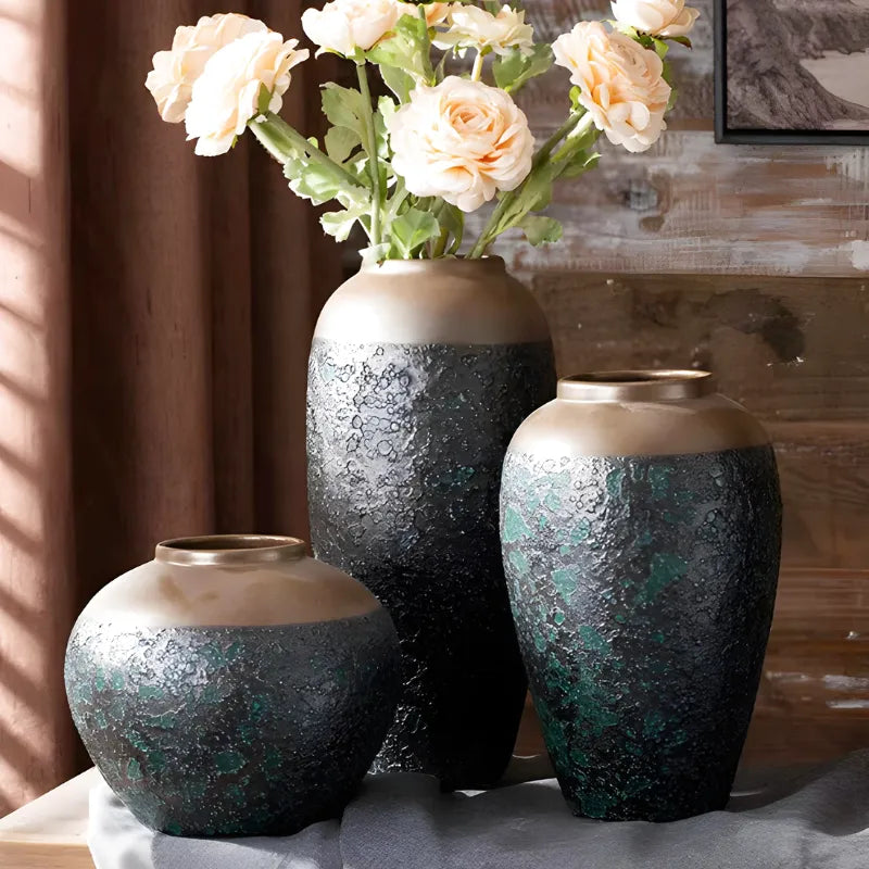 Grand Vase à Fleurs Chinois | Céramique de Luxe - Maison Vase