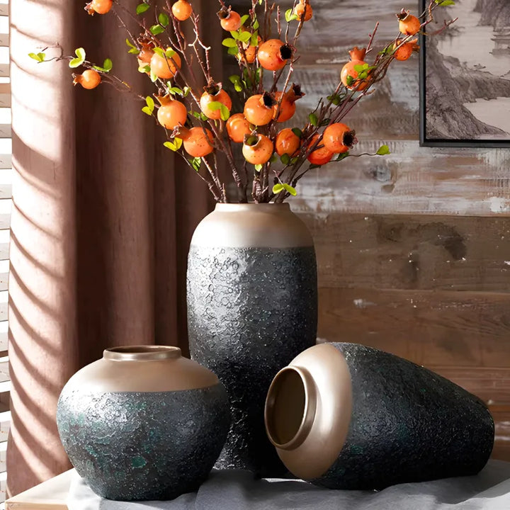 Grand Vase à Fleurs Chinois | Céramique de Luxe - Maison Vase