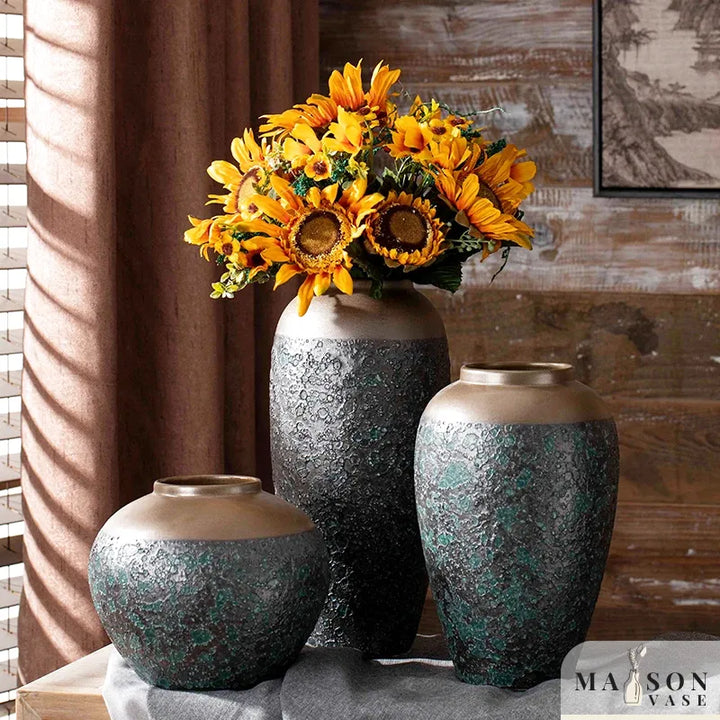 Grand Vase à Fleurs Chinois | Céramique de Luxe - Maison Vase