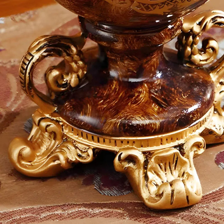 Grand Vase Décoratif Antique Grec | Effet Sculpté en Résine - Maison Vase