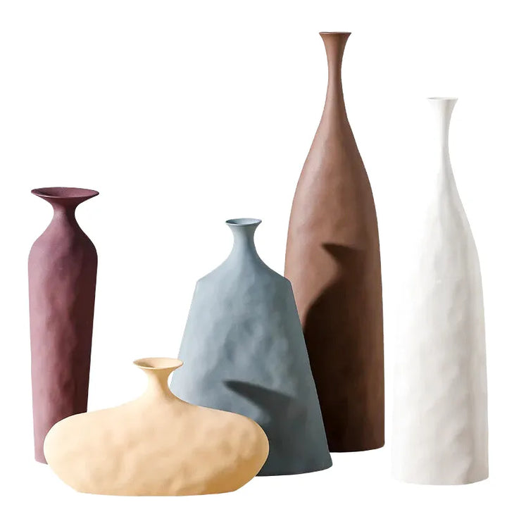 Grand Vase Géométrique | Moderne Minismaliste et Décoratif - Maison Vase