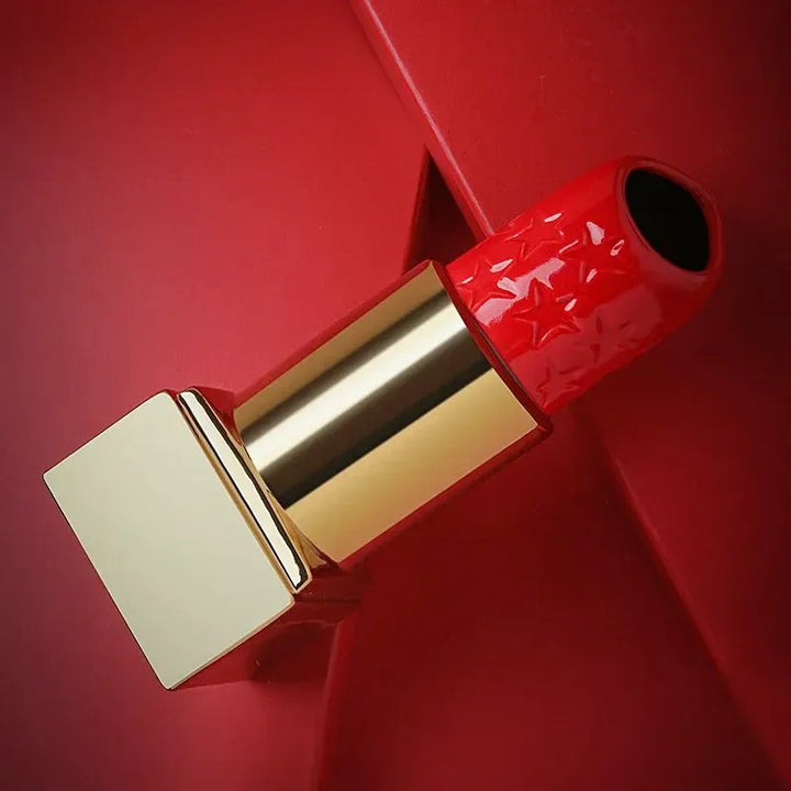 Grand Vase Rouge à Lèvres en Céramique | Décoratif et Moderne - Maison Vase