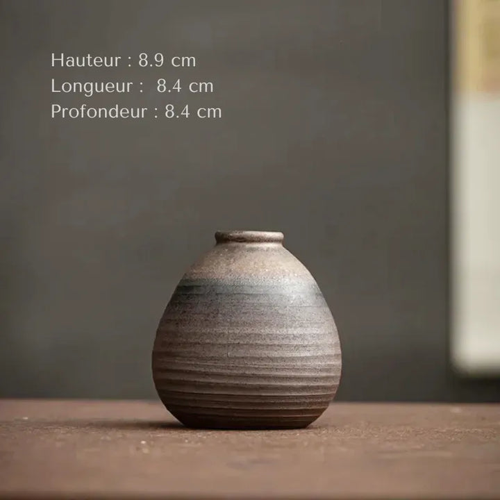 Petit Vase À Fleurs Antique Décoratif En Céramique | Fait À La Main - Maison Vase