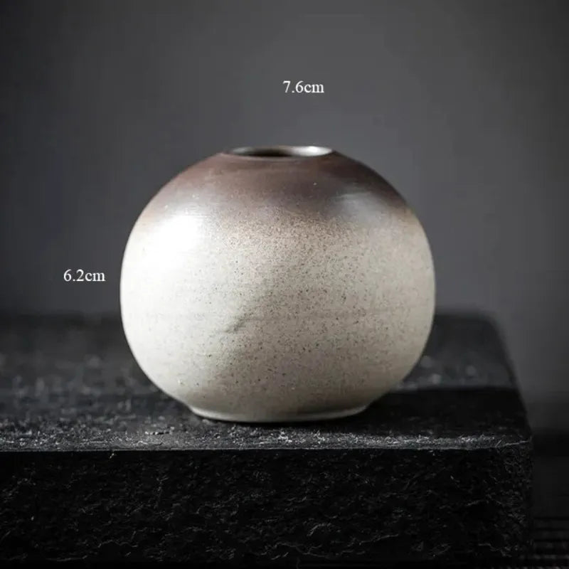 Petit Vase à Fleurs Traditionnel Chinois | Style Rétro Décoratif - Maison Vase