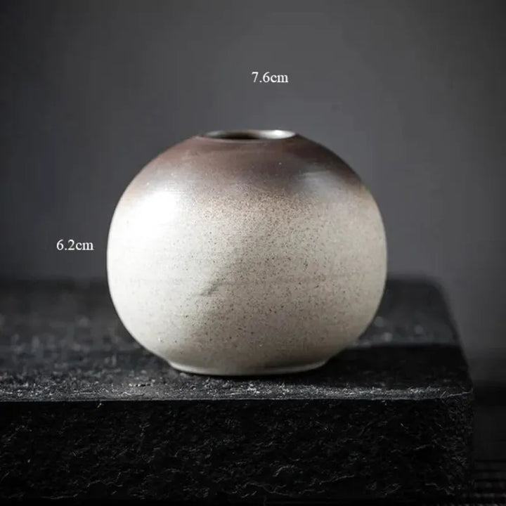 Petit Vase à Fleurs Traditionnel Chinois | Style Rétro Décoratif - Maison Vase