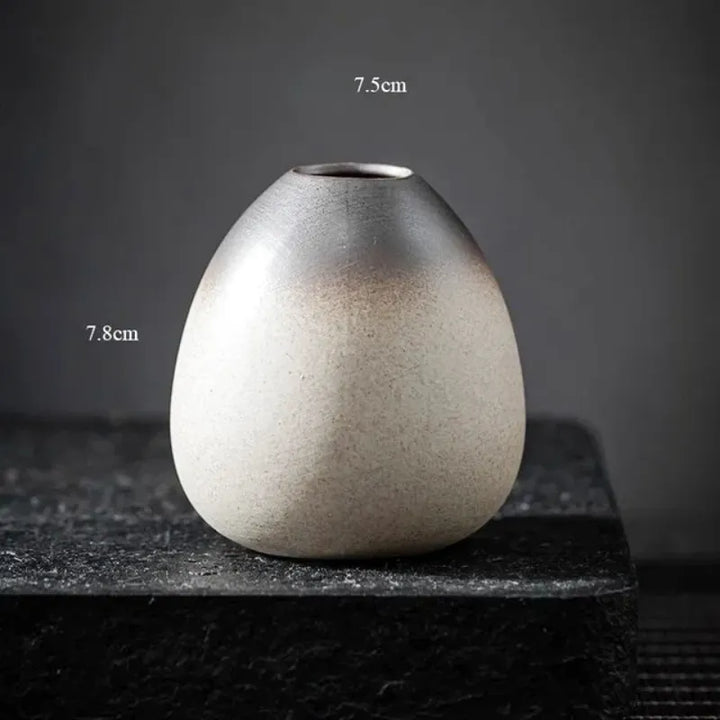 Petit Vase à Fleurs Traditionnel Chinois | Style Rétro Décoratif - Maison Vase
