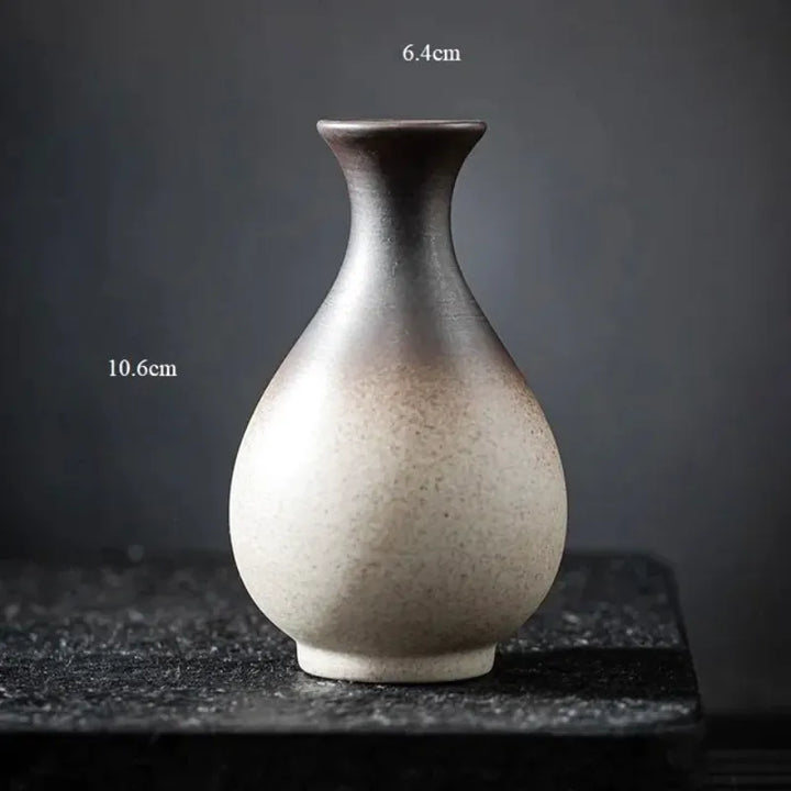 Petit Vase à Fleurs Traditionnel Chinois | Style Rétro Décoratif - Maison Vase