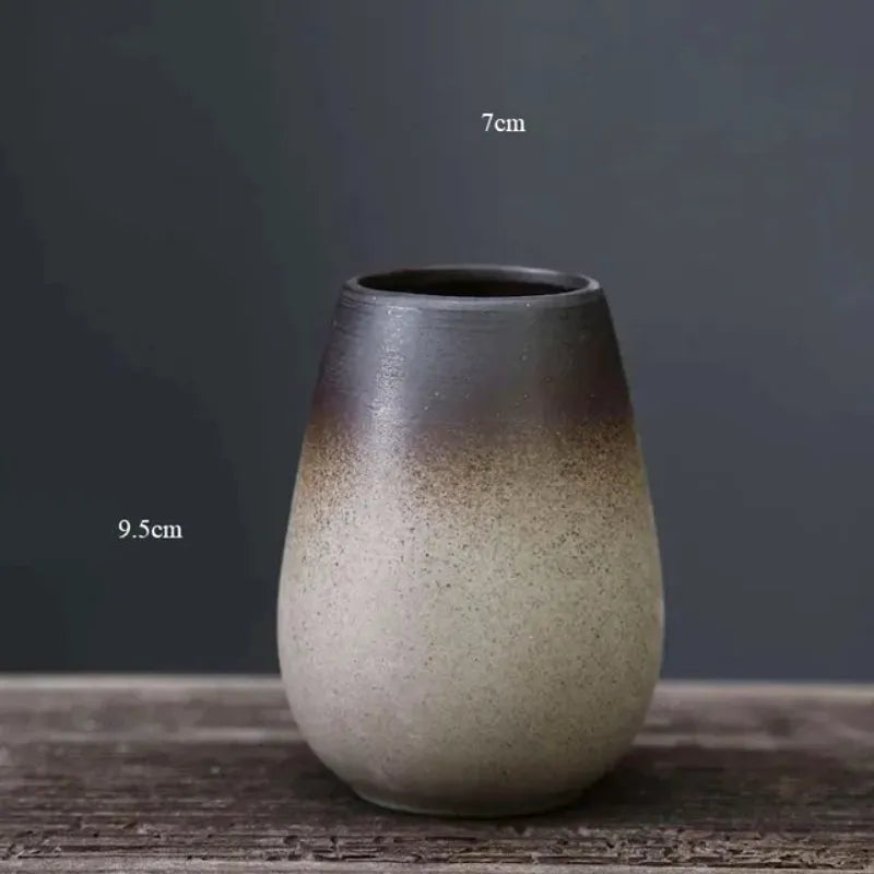 Petit Vase à Fleurs Traditionnel Chinois | Style Rétro Décoratif - Maison Vase