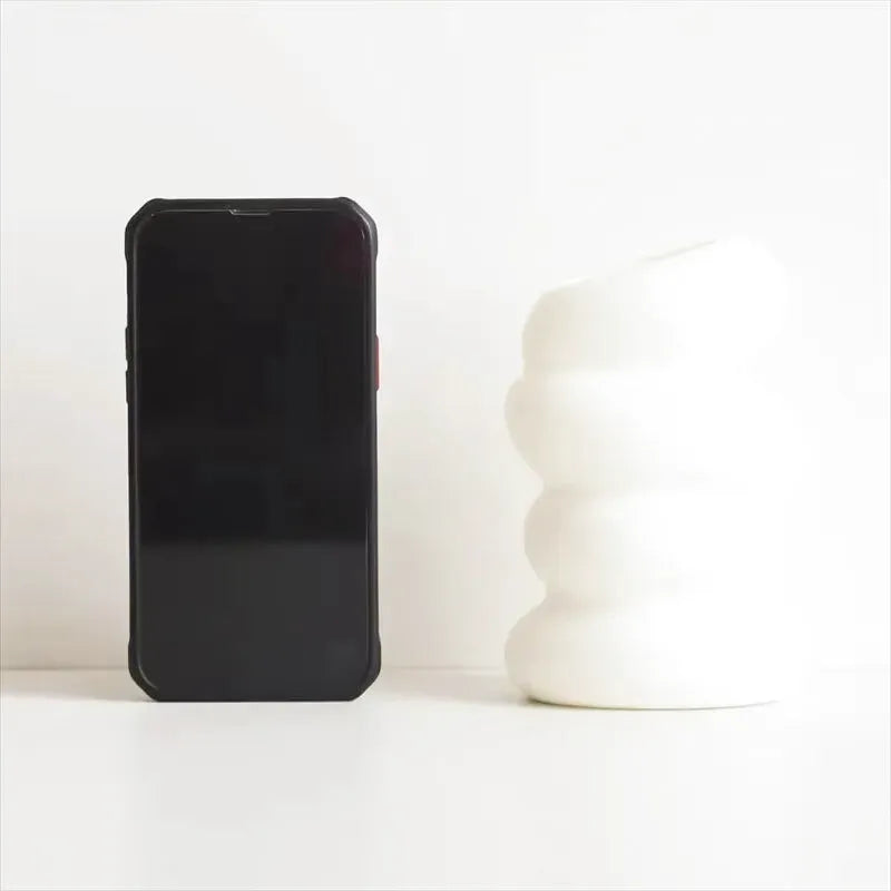 Petit Vase Blanc | Design Moderne en Spirale - Maison Vase