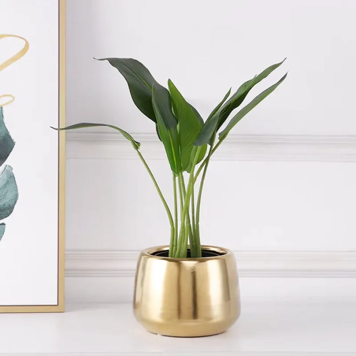 Petit Vase Doré | Design Européen et Décoratif - Maison Vase
