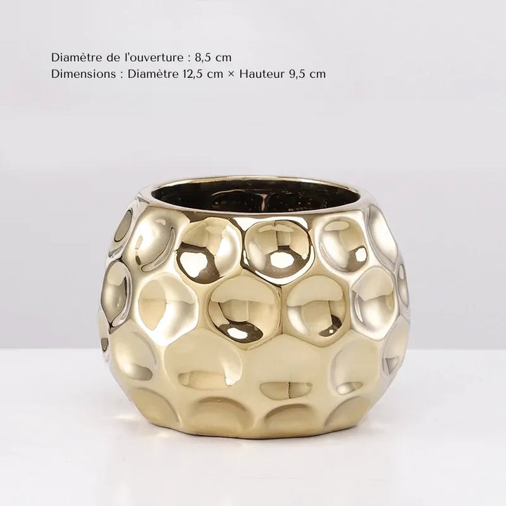 Petit Vase Doré | Design Européen et Décoratif - Maison Vase