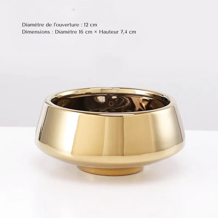 Petit Vase Doré | Design Européen et Décoratif - Maison Vase
