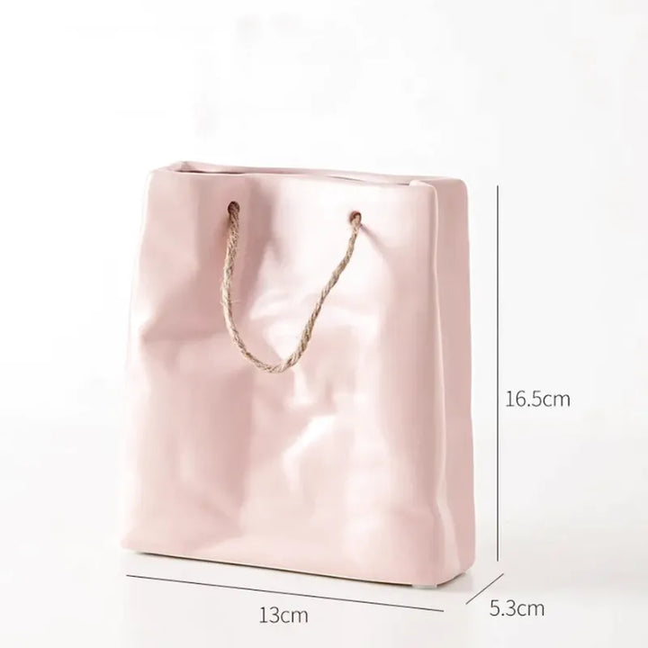 Petit Vase en Céramique | Sac à Main - Maison Vase