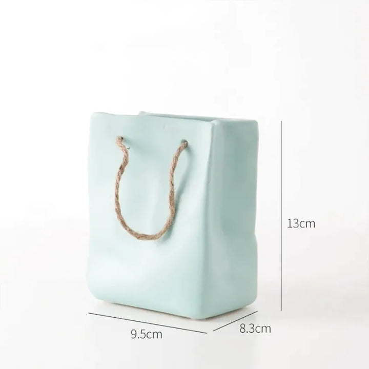 Petit Vase en Céramique | Sac à Main - Maison Vase