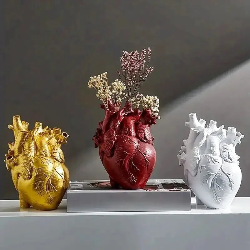 Petit Vase en Forme de Coeur | Moderne et Décoratif - Maison Vase