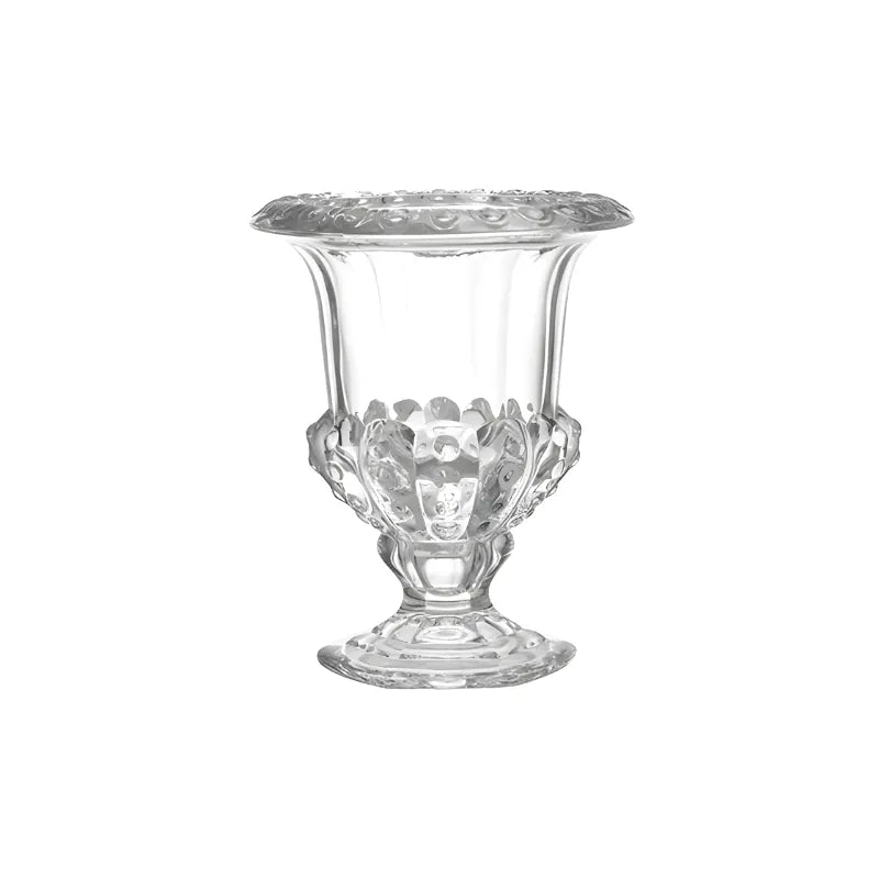 Petit Vase en Verre Transparent | Élégant et Décoratif - Maison Vase