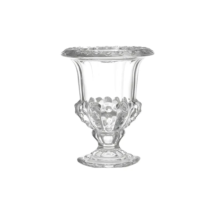Petit Vase en Verre Transparent | Élégant et Décoratif - Maison Vase