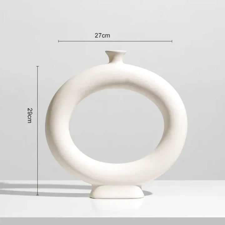 Petit Vase Pampa Soliflore Scandinave | Céramique Élégante - Maison Vase