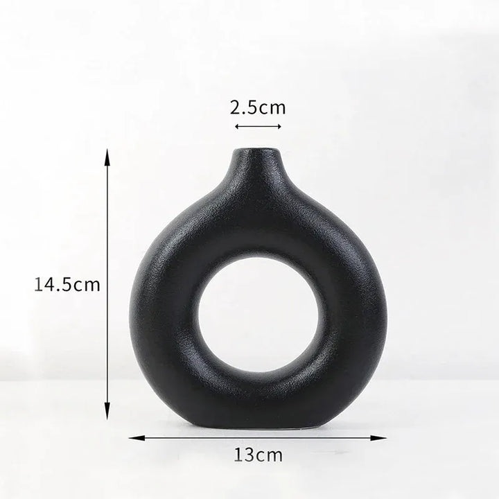 Petit Vase Pampa Soliflore Scandinave | Céramique Élégante - Maison Vase