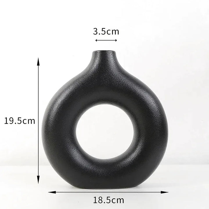 Petit Vase Pampa Soliflore Scandinave | Céramique Élégante - Maison Vase